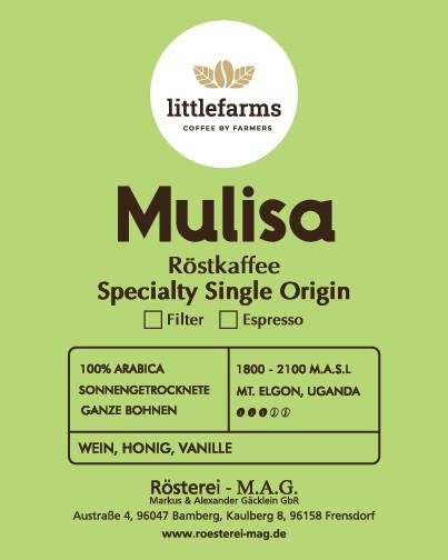 Uganda Mulisa -direct trade- 100% Arabica